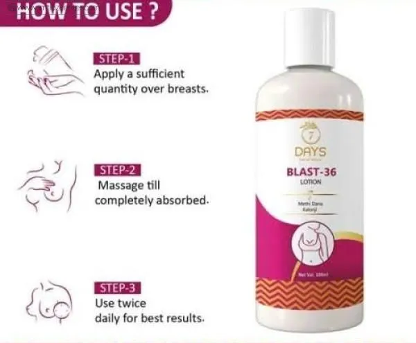 Blast 35 Breast Lotion & Oil In Pakistan - image 3
